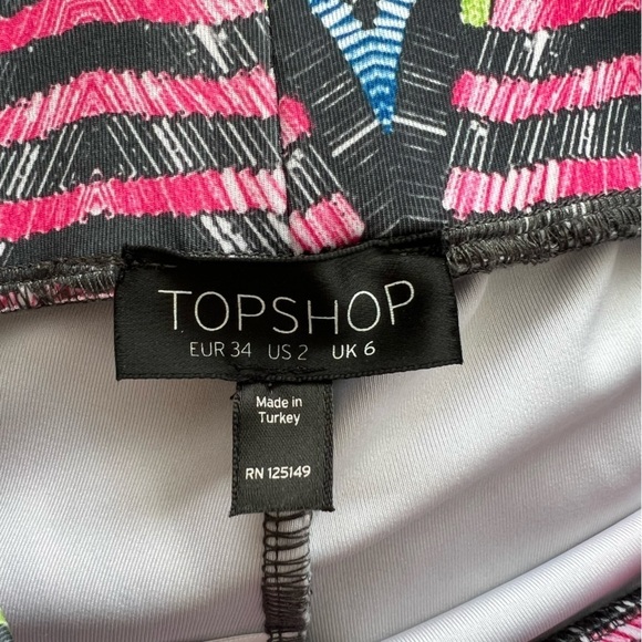 TOPSHOP Nordstorm leggings athletic athleisure work out Sz 2 NEW - Picture 9 of 9